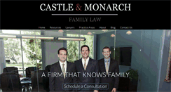 Desktop Screenshot of castlemonarchlaw.com